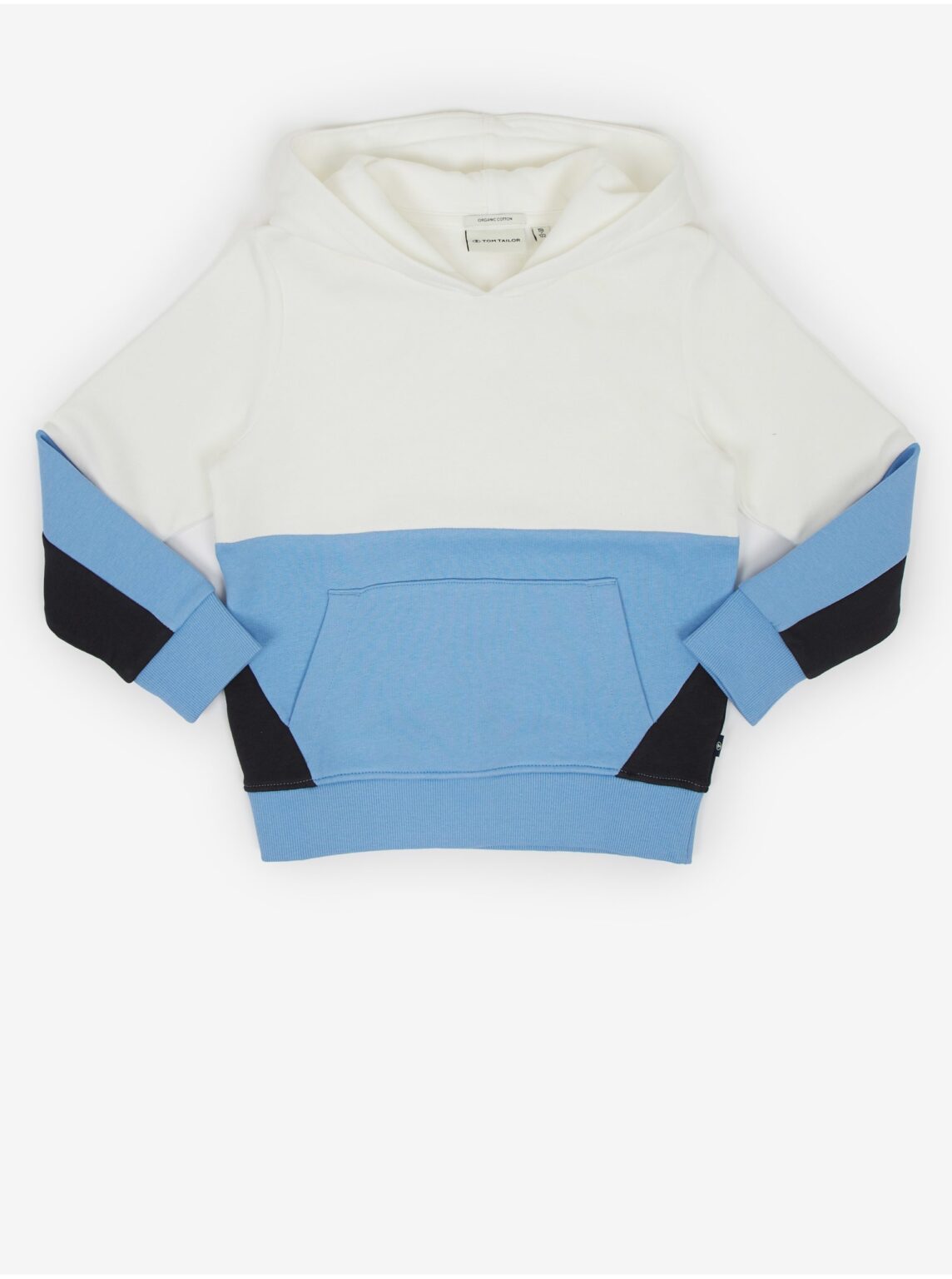 Blue-White Boys Hoodie Tom Tailor - Boys
