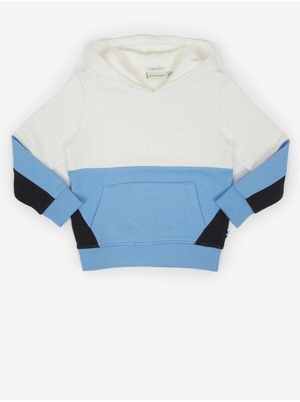 Blue-White Boys Hoodie Tom Tailor - Boys