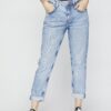 Blue Women Boyfriend Jeans Jeans Violet - Women