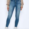 Blue Women Skinny Fit Jeans Noisy May Kimmy - Women