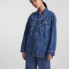 Blue Women's Oversize Denim Jacket Pieces Tika - Women's