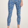 Blue Women's Patterned Leggings Tranquillo - Women