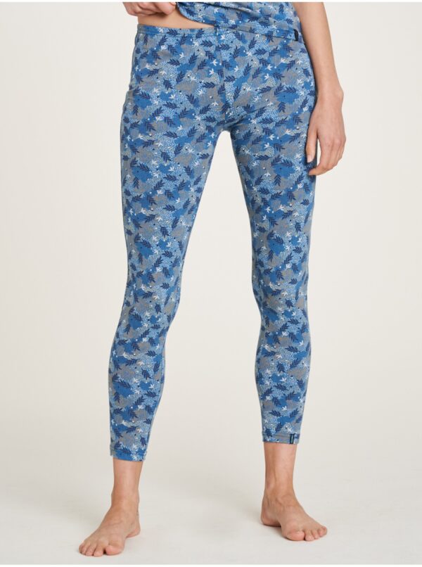 Blue Women's Patterned Leggings Tranquillo - Women
