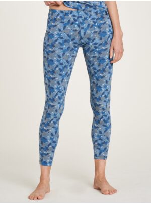 Blue Women's Patterned Leggings Tranquillo - Women