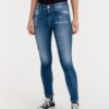 Blue Women's Skinny Fit Jeans Diesel Slandy - Women