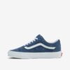 Blue Women's Suede Sneakers VANS Old Skool - Women