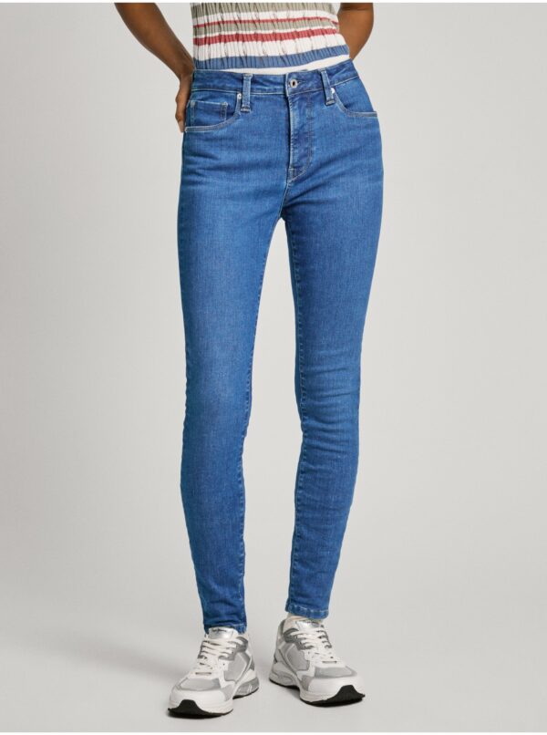 Blue Women's Super Skinny Fit Pepe Jeans - Women's