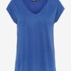 Blue Women's T-Shirt Pieces Kamala - Women's