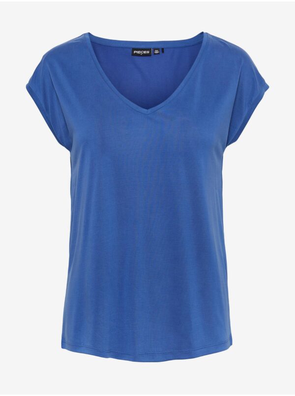 Blue Women's T-Shirt Pieces Kamala - Women's