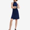 Blue and Black Dress Desigual El Havre - Ladies