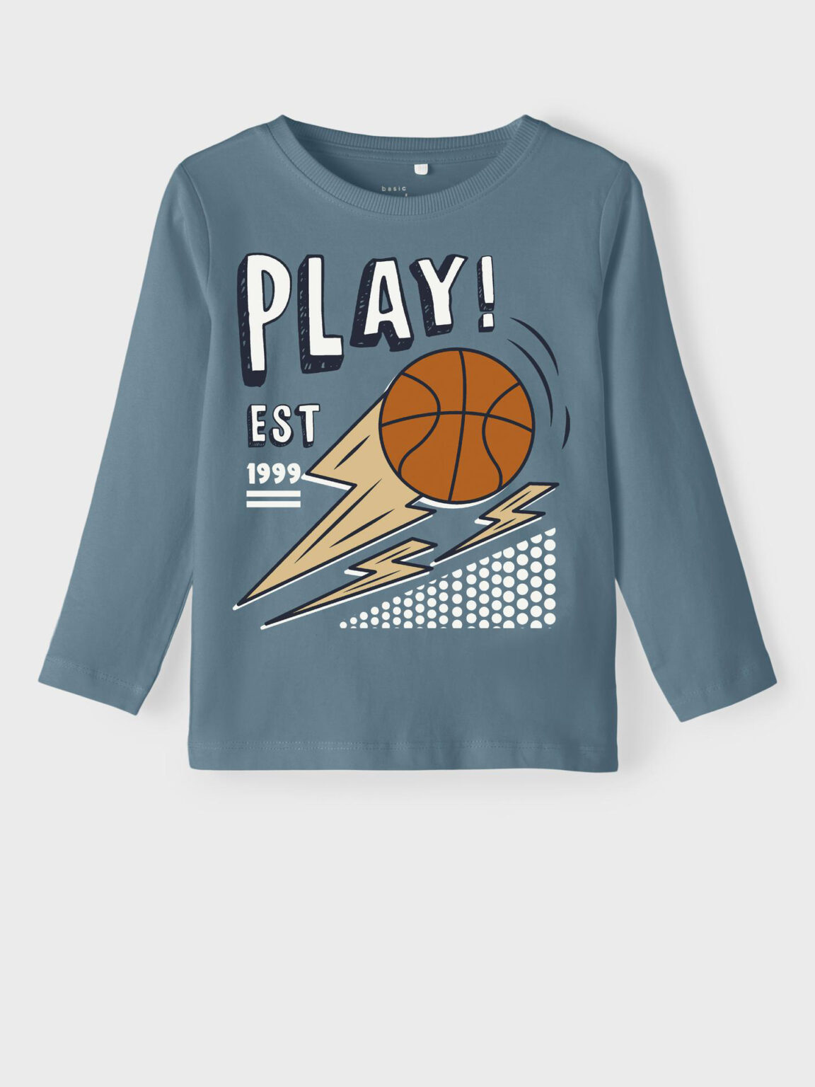Blue boys' long sleeve t-shirt name it Vux