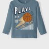 Blue boys' long-sleeved T-shirt name it Vux - Boys