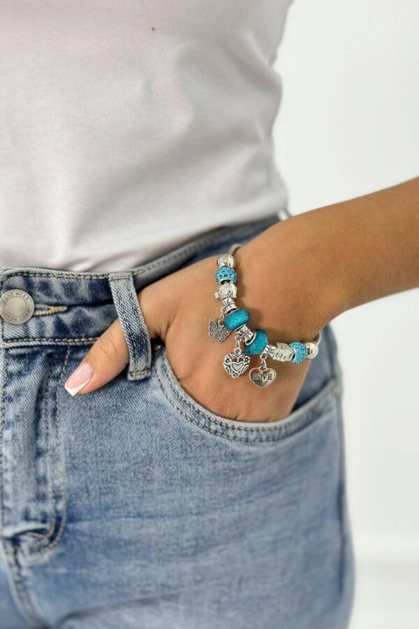 Blue bracelet