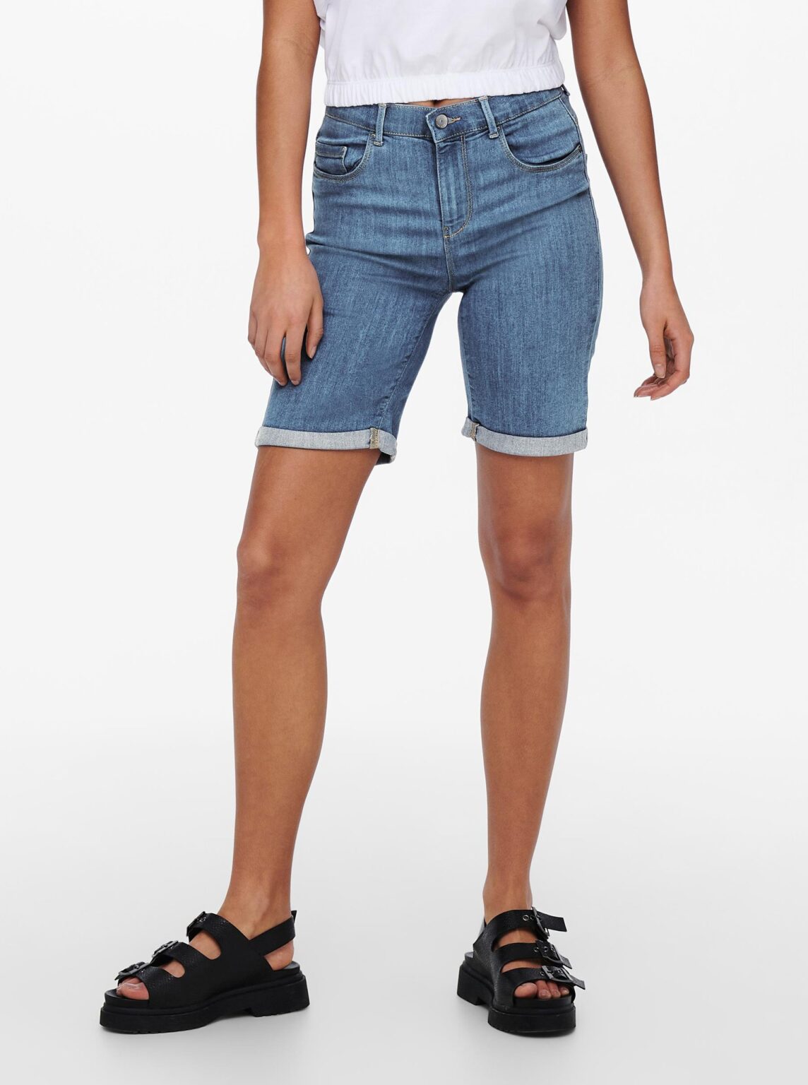 Blue denim shorts ONLY Rain - Women's