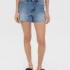 Blue denim shorts VERO MODA Brenda - Women
