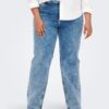 Blue flared fit jeans ONLY CARMAKOMA Mille - Women