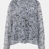 Blue floral pleated blouse VILA Moltan - Ladies