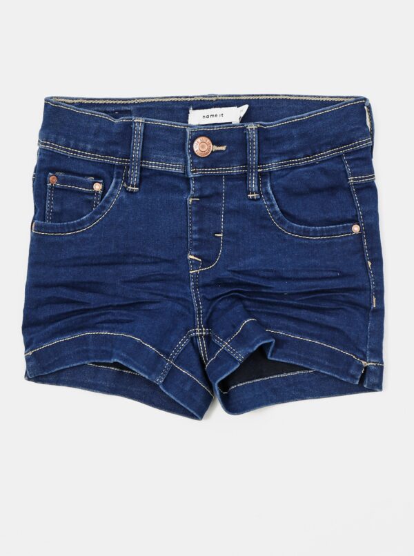 Blue girls' denim shorts name it Salli - Girls