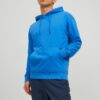 Blue men's basic hoodie Jack & Jones Star - Men's