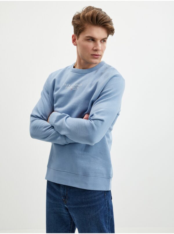 Blue men's hoodie Jack & Jones Bluarchie - Men's