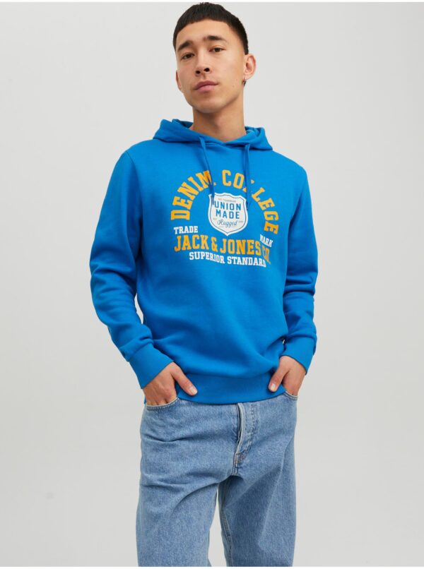 Blue men's hoodie Jack & Jones - Men's