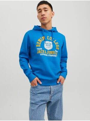 Blue men's hoodie Jack & Jones - Men's