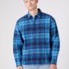 Blue men's patterned shirt Wrangler - Men