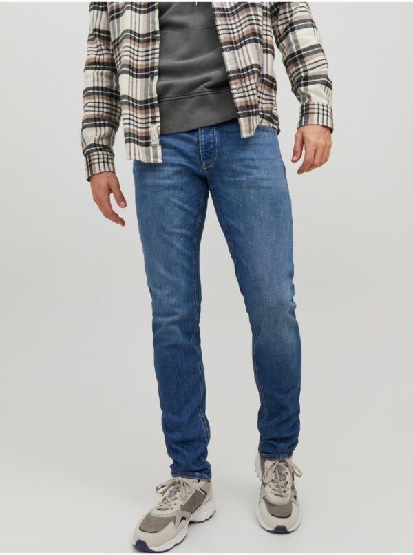 Blue men's slim fit jeans Jack & Jones Liam - Men's