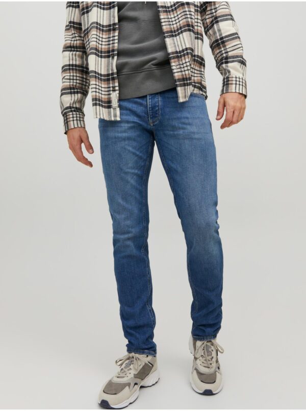 Blue men's slim fit jeans Jack & Jones Liam - Men's