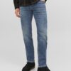Blue men's straight fit jeans Jack & Jones Tim - Men's