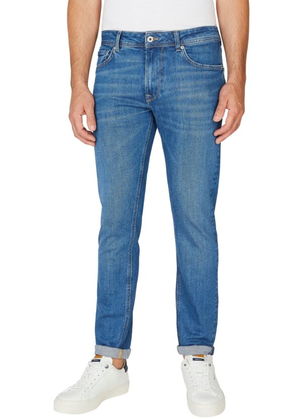 Blue men's tapered fit jeans Pepe Jeans