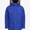 Blue men's winter parka Jack & Jones Champ - Men's