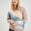 Blue-pink ladies striped sweater ORSAY - Women