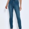 Blue skinny fit jeans Noisy May Gaga - Women