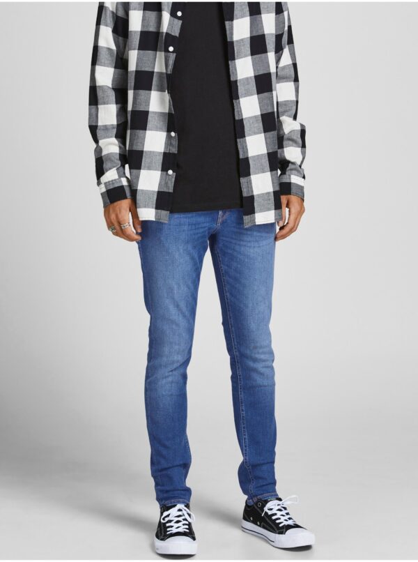 Blue slim fit jeans Jack & Jones Liam - Men's