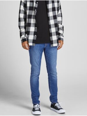 Blue slim fit jeans Jack & Jones Liam - Men's