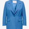 Blue women's blazer ONLY CARMAKOMA Thea - Women's
