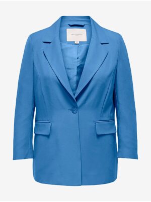 Blue women's blazer ONLY CARMAKOMA Thea - Women's