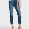Blue women's boyfriend jeans Liu Jo Precious - Women