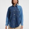 Blue women's denim shirt ONLY Carrie - Women's