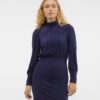 Blue women's dress VERO MODA Aurora - Women