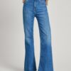 Blue women's flared fit jeans Pepe Jeans - Women