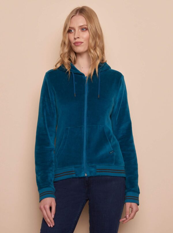 Blue women's hoodie Tranquillo - Women's