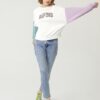 Blue women's jeans vintage high rise slim Washwell GAP