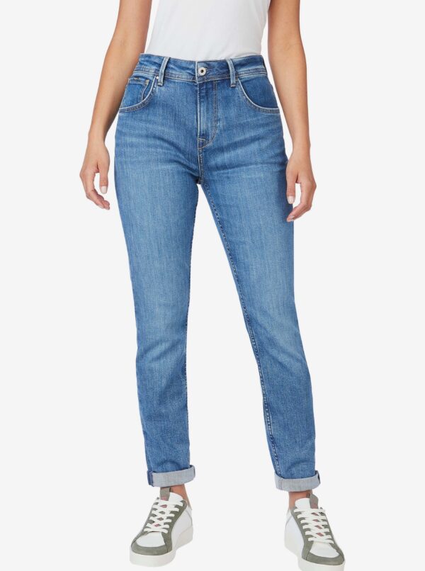 Blue women's mom fit jeans Pepe Jeans Violet - Women