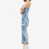 Blue women's patterned maxi dress Desigual Misisipi - Women's