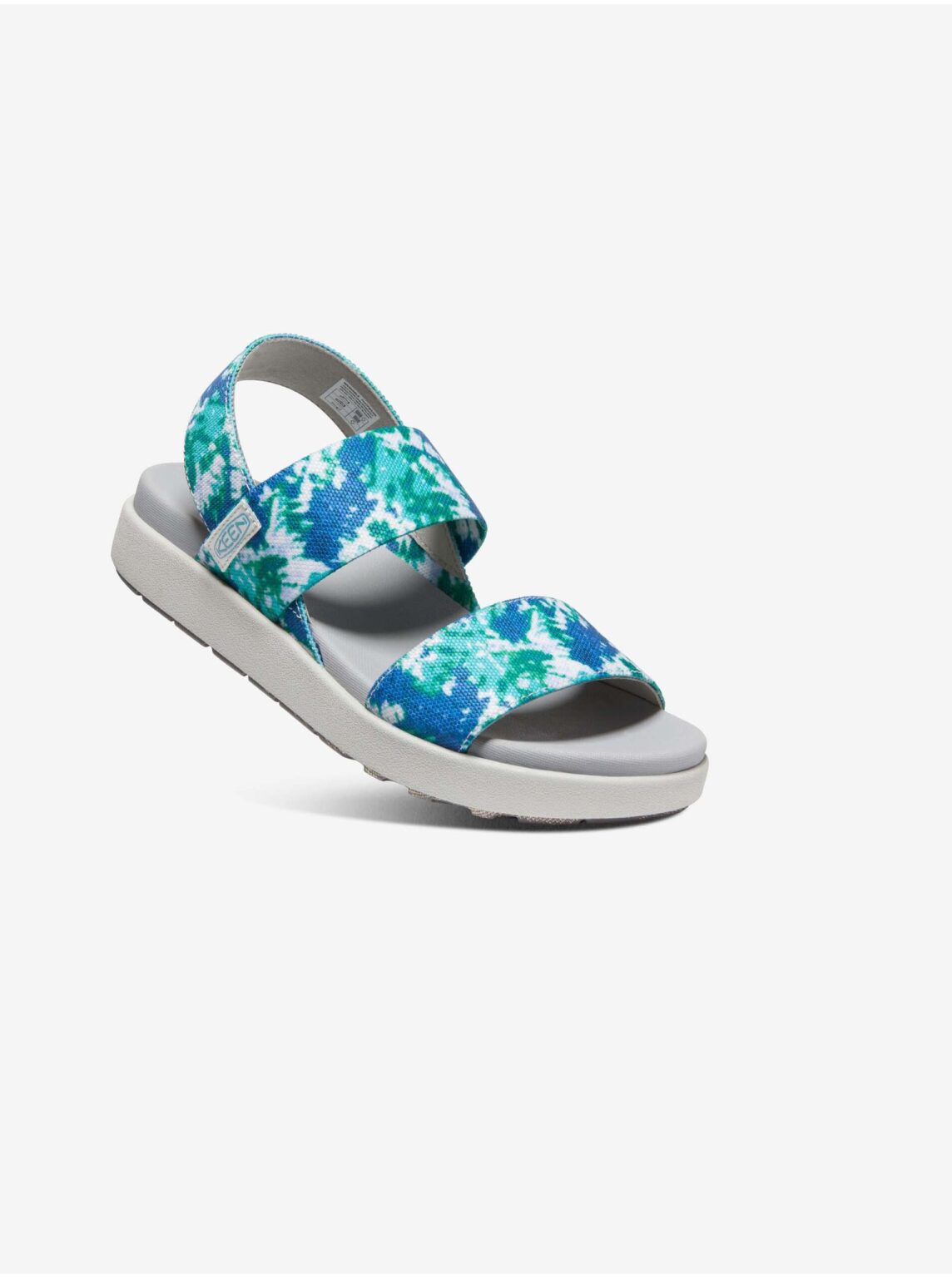 Blue women's patterned sandals Keen Elle - Women's