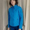 Blue women's quilted jacket Fransa - Women