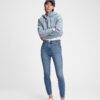 Blue women's skinny jeans GAP