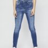 Blue women's slim fit jeans Pepe Jeans Dion - Women